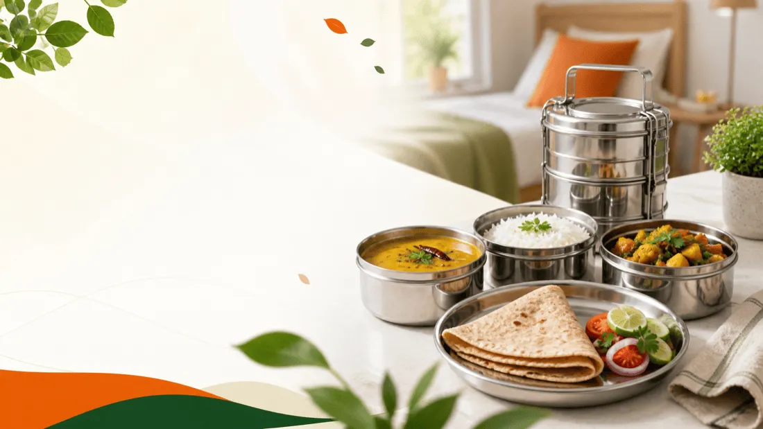 PG Monthly Plan — Tiffin from Ravinarayan PG & Tiffin Services