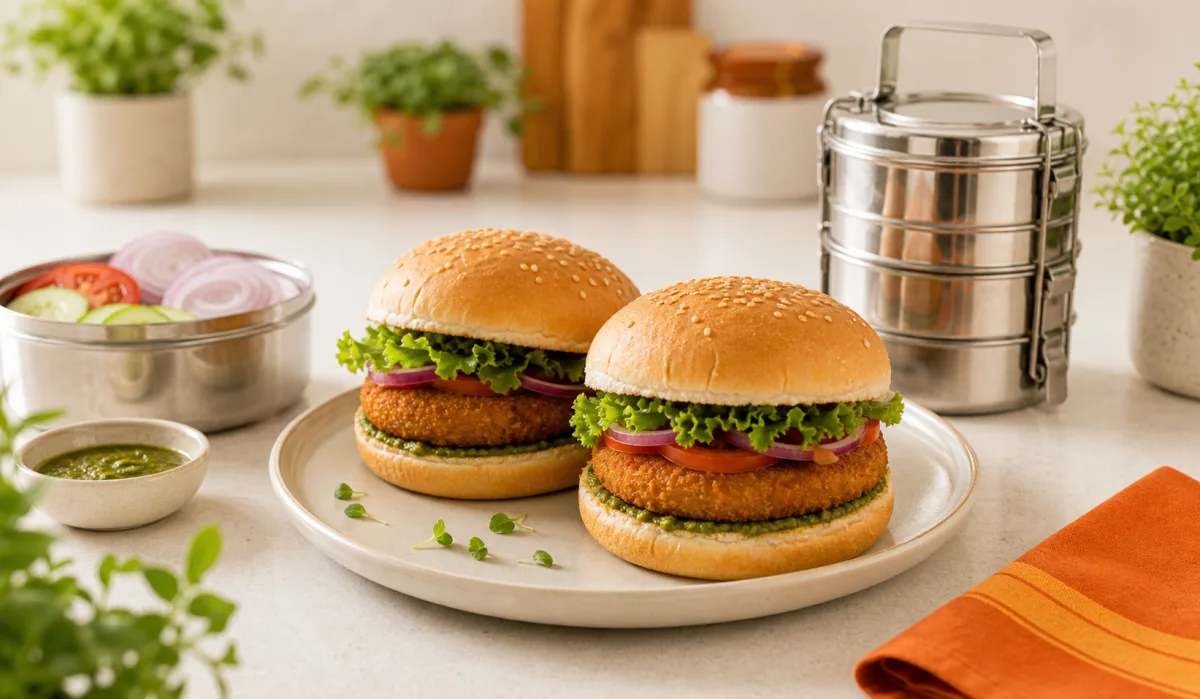 Burger — Snack from Ravinarayan PG & Tiffin Services